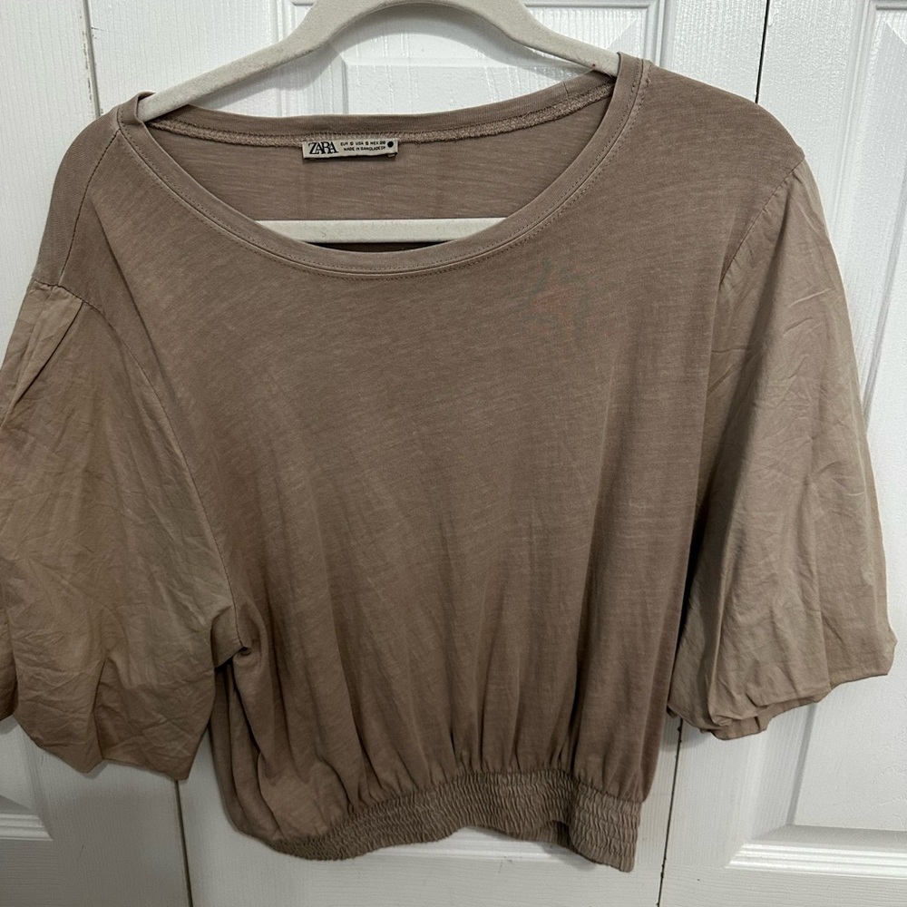 Zara Women's Beige Blouse